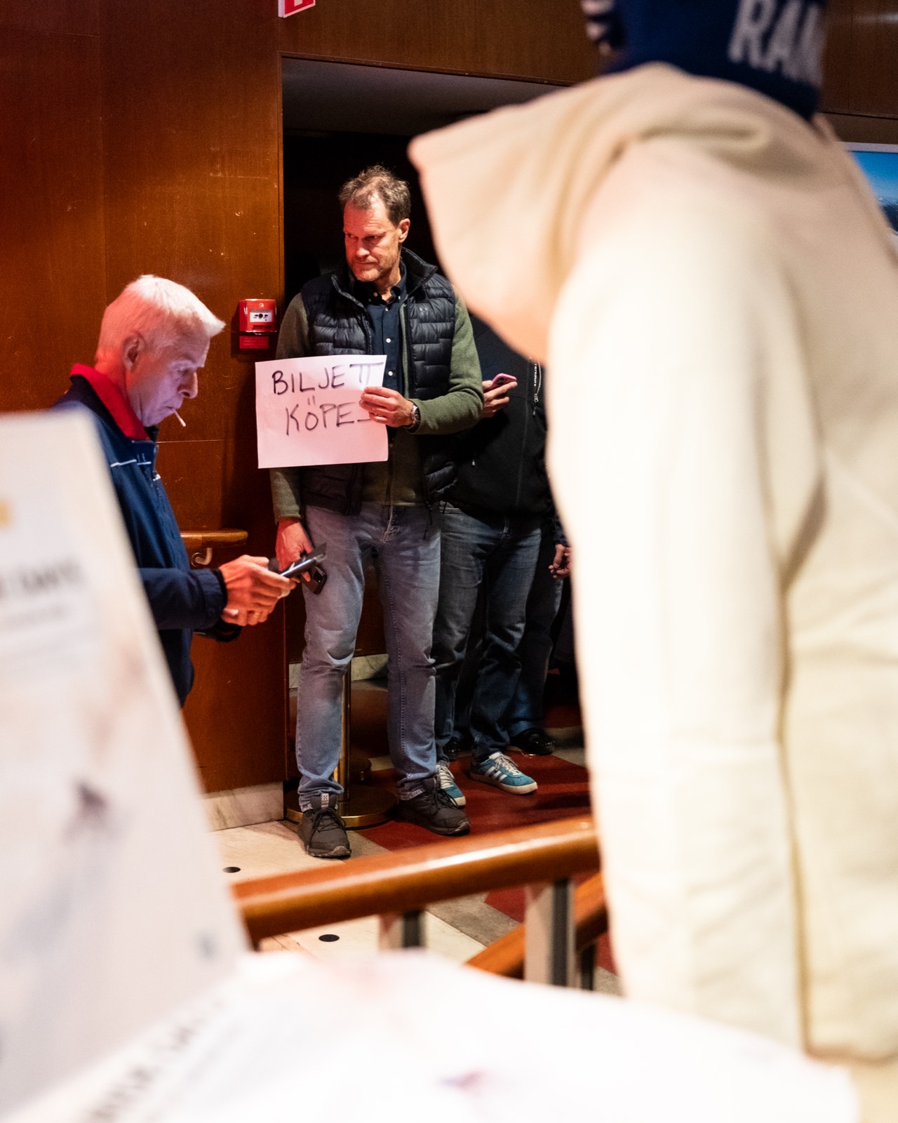 Biljettkön före filmerna